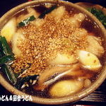 手打ちうどん　 いしづか - 2011年9月　牛ホルモンつけ汁