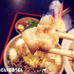 手打ちうどん　 いしづか - 2011年9月　このホルモンが旨い