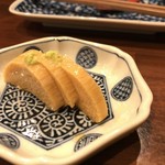 鳥田中 - 山芋醤油漬け、かなー？