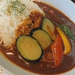 富士カントリー可児クラブ - ランチの野菜カレー