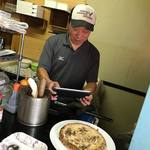 ピッザピッザピッザ - 秋のガーリックベーコン茸のピッツア800円