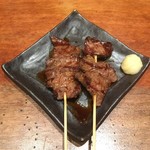 Yakitori Juukichi - 特選牛ハラミ　にんにく醤油