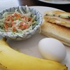 Esupowaru - 料理写真:モーニングセット、アメリカンサンドで
