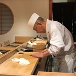 Tsukiji Aozora Sandaime Bettei - 前田親方