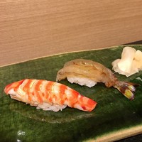 築地青空三代目別邸 - 車海老を茹でと生で