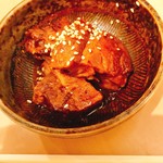 知多風香るBAR - 赤味噌を使用した豚の角煮