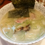 蹴飛ばし四代目福屋 - 馬骨ラーメン（ハーフ）