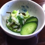 とんかつ 昇亭 - お新香