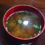 とんかつ 昇亭 - 味噌汁