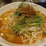 担担麺 胡 山科本店 - 期間限定の『四川風担々麺』です。ちなみに（大）です。