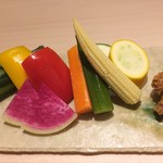 旬野菜のスティック