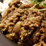 キッチン アンド カリー - さわやか えだまめチキンカレー＆みそキーマ＋たまごのアチャール