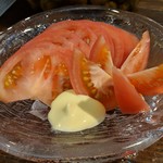 旬魚菜 しら川 - トマト