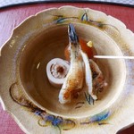 千松しま - 【赤烏賊飯し、玉こんにゃく、ハゼ】◎2018/9