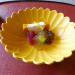 千松しま - 【かぼちゃの豆腐、小豆、茗荷】◎2018/9