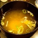 幸寿し - みそ汁.JPG