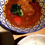 sanchokukakishabutosumiyakisakabasumiricchi - スープカレーもあった