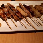 産直牡蠣しゃぶと炭焼き酒場 炭リッチ - 盛り合わせ！