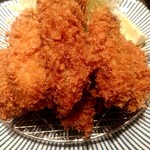 とんかつ檍 - カキフライ定食