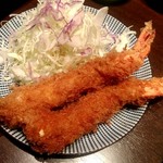 とんかつ檍 - エビフライ単品