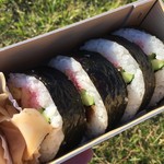 Kanda Shinoda Sushi - 太巻半分 573円