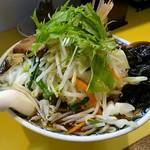 イタリア軒 - 2018.9.29  手打野菜ラーメン☆裏側