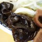 イタリア軒 - 2018.9.29  キクラゲとメンマがでかい(笑)