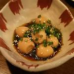 岡むら - 2018.9.29  うずらの卵とにんにくのたまり漬け☆