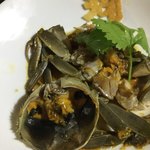 中国精進料理 凛林 - カニミソがわたしには苦く感じられて暫く紹興酒に浸けて飲んでみた！