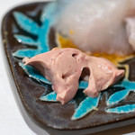 うを徳 - 2018.10 マツカワガレイ肝刺し