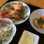 かんべ茶屋 - おかず三品