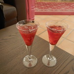 マウレ山荘 - ウエルカムドリンク