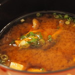 マウレ山荘 - 味噌汁