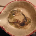 花の雲 - 粒貝わさび漬け