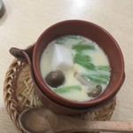 四季彩 鮨楽 - 晩酌セットの茶碗蒸し