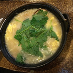 ほり田 - 鶏雑炊♬︎ グツグツで登場です♡
