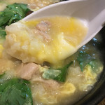 ほり田 - 玉子のとじ方♡めっちゃイイ感じ♬︎出汁も美味しいわぁ(,,>᎑<,,)