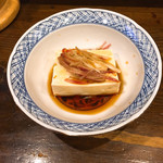ほり田 - お通し♬︎ ポン酢冷奴♡茗荷(ˊ꒳ˋ)ｽｷｰ