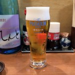 笑菜酒家 みや美 - 生ビール
