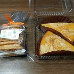 クッキング・チーズ - ケーキとクラッカーです