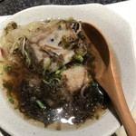 Sousaku Washoku Izakaya Amagaeru - 胡麻豆腐がもっちりとしていて食べ応えバツグン♪