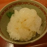 蓬左茶寮 - 海老寿司"白エビ"