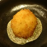 蓬左茶寮 - 海老と松茸のコロッケ"車海老"