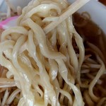極濃湯麺 シントミ - 【2018.10.14(日)】しおタンメン(並盛・150g)756円の麺