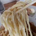極濃湯麺 シントミ - 【2018.10.14(日)】しおタンメン(並盛・150g)756円の麺