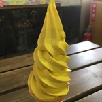 ファーマーズガーデン山形NOW - カボチャのソフトクリーム