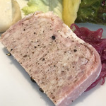 前菜盛り合わせのパテドカンパーニュ