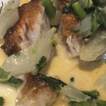 Lien - 金目鯛のポワレ アップ