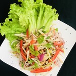 Lotus stem salad (half)