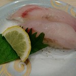 魚屋の寿し魚錠 - ほうぼう(280円)